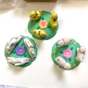 Vintage Avon Gift Collection Easter Egg Holder Collection Pack of 3